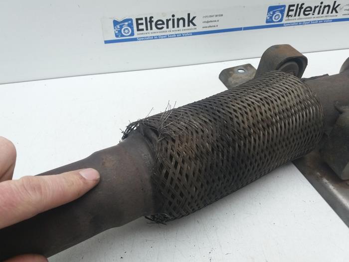 Catalytic converter from a Saab 9-5 (YS3G) 2.0 T 16V Biopower 2010