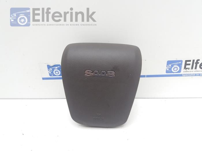 Left airbag (steering wheel) from a Saab 9-5 (YS3G) 2.0 T 16V Biopower 2010