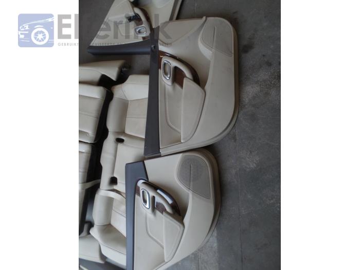 Set of upholstery (complete) from a Saab 9-5 (YS3G) 2.0 T 16V Biopower 2010