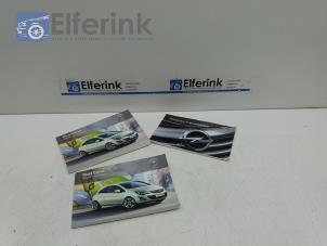 Used Instruction Booklet Opel Corsa D 1.3 CDTi 16V ecoFLEX Price € 20,00 Margin scheme offered by Auto Demontage Elferink B.V.
