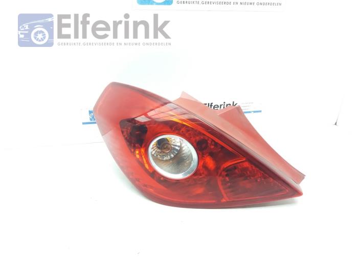 Taillight, left from a Opel Corsa D 1.4 16V Twinport 2009