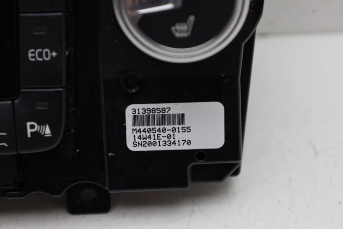 Multi-media control unit Volvo S80 2.0 D4 16V - 31398587