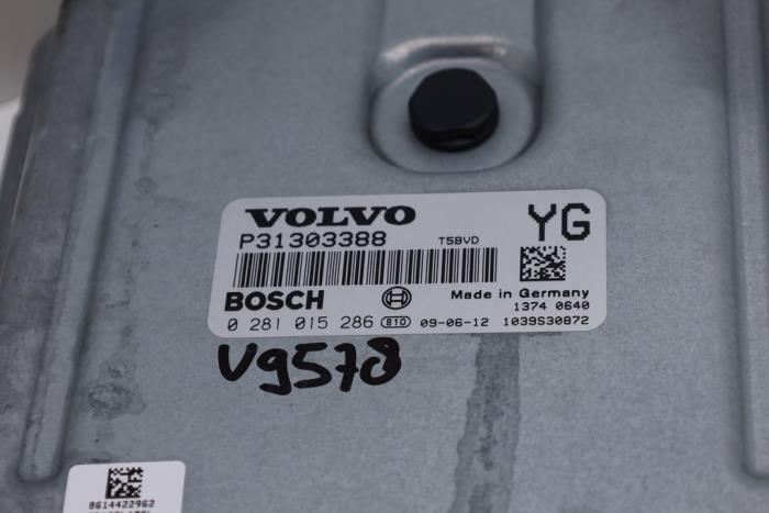 Injection computer from a Volvo XC60 I (DZ) 2.4 D5 20V 205 AWD 2009