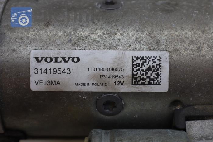 Démarreur d'un Volvo V60 II (ZW) 2.0 D3 16V 2019