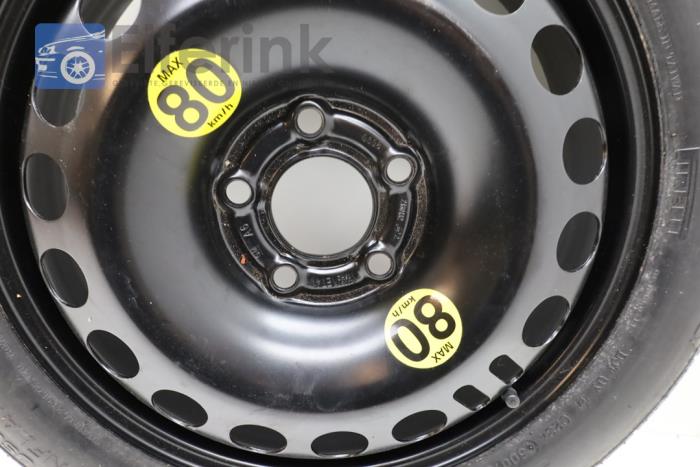 Space-saver spare wheel from a Saab 9-3 II (YS3F) 1.9 TTiD 16V 2008