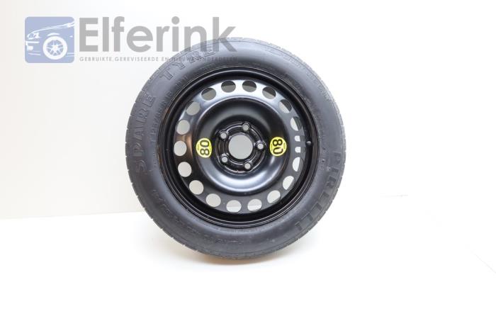 Space-saver spare wheel from a Saab 9-3 II (YS3F) 1.9 TTiD 16V 2008