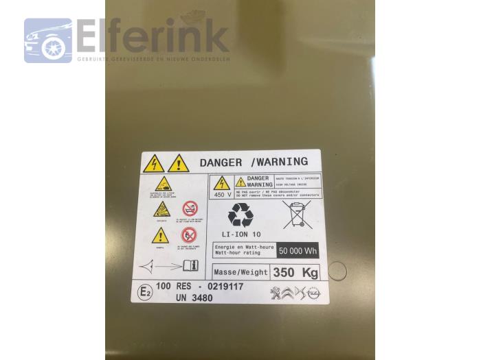 Battery (Hybrid) from a Opel Corsa F (UB/UH/UP) Electric 50kWh 2021