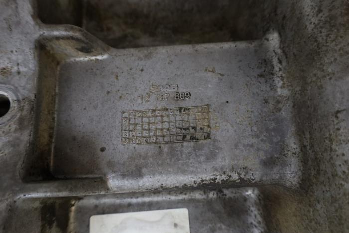 Sump Saab 9-3 II Sport Sedan 2.0t 16V - 12787809 B207E Alloy