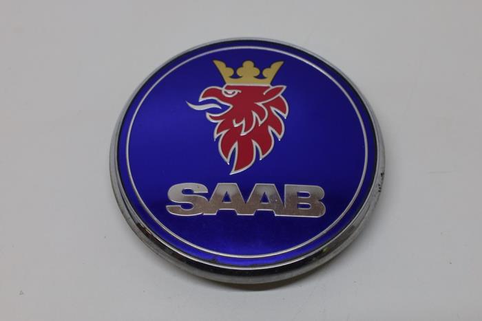 Używane Emblemat Saab 9-3 II (YS3F) 2.0t 16V Cena € 25,00 Procedura marży oferowane przez Auto Demontage Elferink B.V.