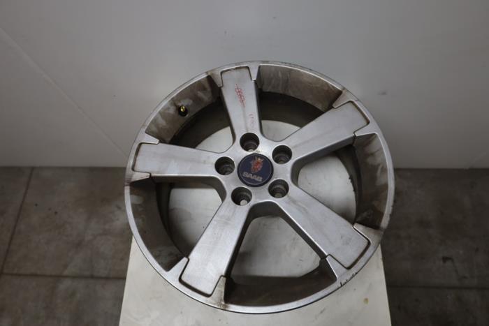 Używane Obrecz Saab 9-3 Sport Estate (YS3F) 1.9 TTiD 16V Cena € 75,00 Procedura marży oferowane przez Auto Demontage Elferink B.V.