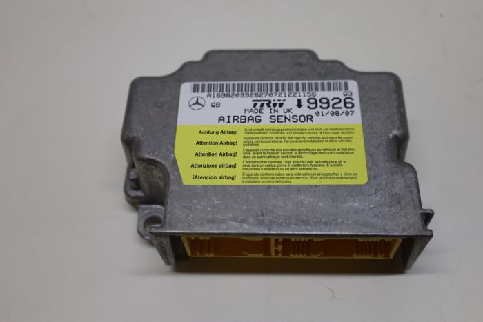 Begagnade Airbagsensor Mercedes B (W245) 1.5 B-150 16V Pris € 100,00 Marginaltabell erbjuds av Auto Demontage Elferink B.V.
