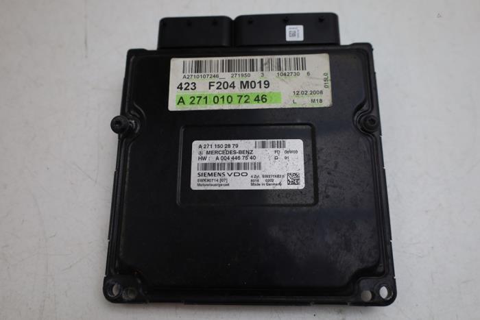 Used Engine management computer Mercedes C (W204) 1.8 C-200K 16V Price € 175,00 Margin scheme offered by Auto Demontage Elferink B.V.