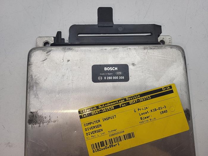 Used Injection computer Volvo 360 2.0 GLT,GLEi Price € 125,00 Margin scheme offered by Auto Demontage Elferink B.V.