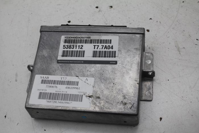 Used Injection computer Saab 9-5 (YS3E) 2.3 Turbo 16V Aero Price € 125,00 Margin scheme offered by Auto Demontage Elferink B.V.