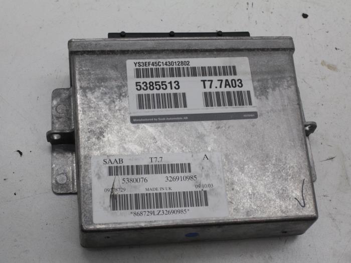 Used Injection computer Saab 9-5 (YS3E) 2.0t 16V Price € 125,00 Margin scheme offered by Auto Demontage Elferink B.V.