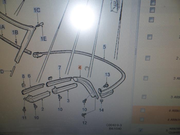Miscellaneous Saab 9-3 I 2.0 SE Turbo 16V - 4850053 B205R FM55507