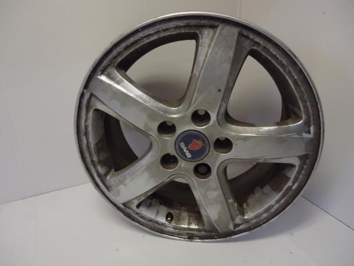 Używane Obrecz Saab 9-5 (YS3E) 2.0t 16V Cena € 50,00 Procedura marży oferowane przez Auto Demontage Elferink B.V.