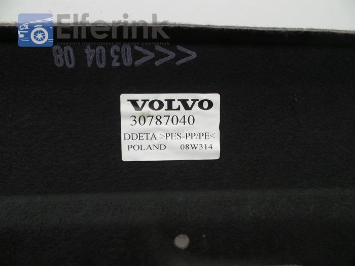 Revêtement coffre d'un Volvo C70 (MC) 2.0 D 16V 2008
