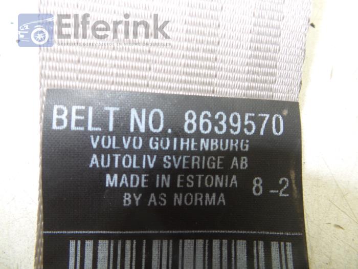 Napinacz pasa bezpieczenstwa lewy tyl z Volvo C70 (MC) 2.0 D 16V 2008