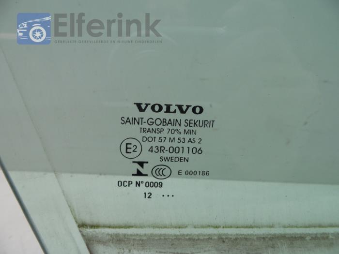 Szyba drzwi prawych przednich wersja 4-drzwiowa z Volvo S60 II (FS) 1.6 DRIVe,D2 2012