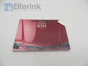 Used Instruction Booklet Volvo 850 Estate 2.5i 10V Price € 25,00 Margin scheme offered by Auto Demontage Elferink B.V.
