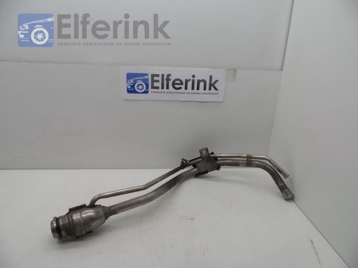 Fuel tank filler pipe from a Volvo V40 (MV) 1.6 T2 GTDi 16V 2015