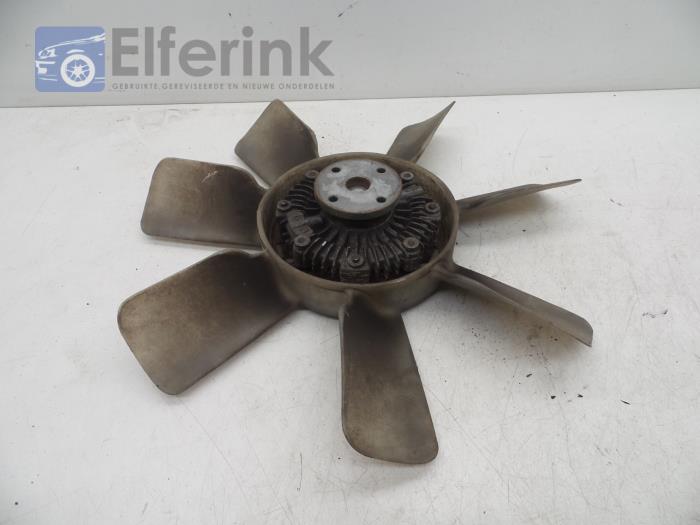 Viscous cooling fan from a Volvo 240/245 240 DL,DLE,Polar 1992