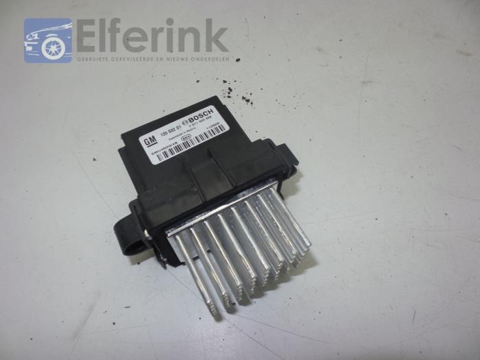 Heater resistor from a Opel Insignia 1.8 16V Ecotec 2010