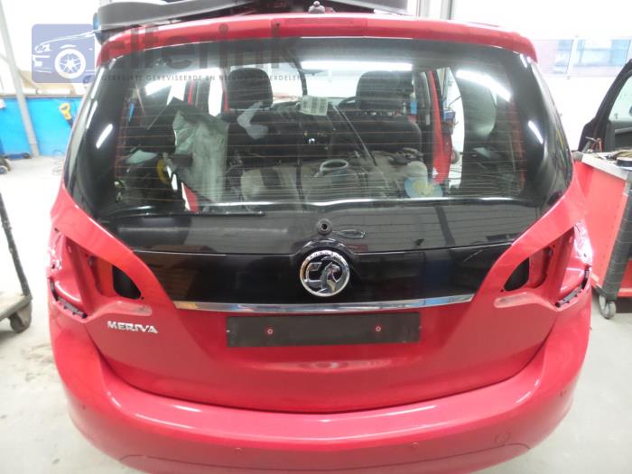 Hayon arrière d'un Opel Meriva 1.4 16V Ecotec 2012