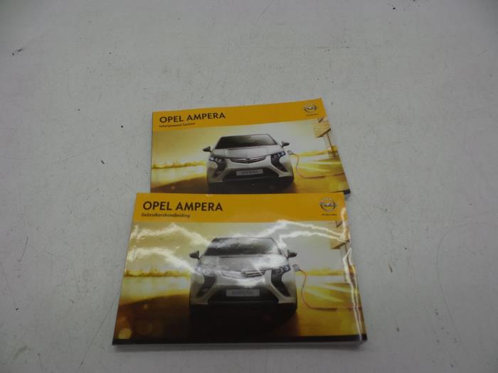 Używane Instrukcja Opel Ampera-e 1.4 16V Cena € 50,00 Procedura marży oferowane przez Auto Demontage Elferink B.V.