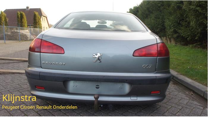 Używane Zderzak tylny Peugeot 607 (9D/U) Cena na żądanie oferowane przez Fa. Klijnstra & Zn. VOF