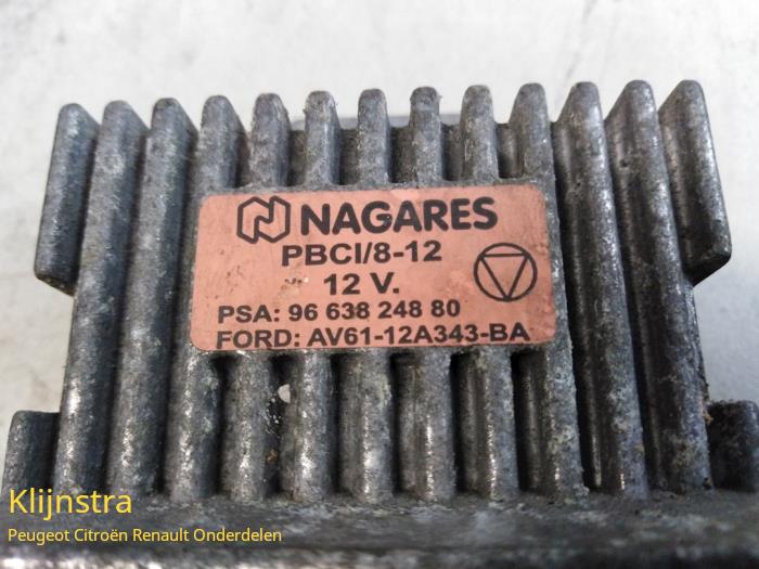 Glow plug relay Peugeot 5008 - 598144 - Fa. Klijnstra & Zn. VOF