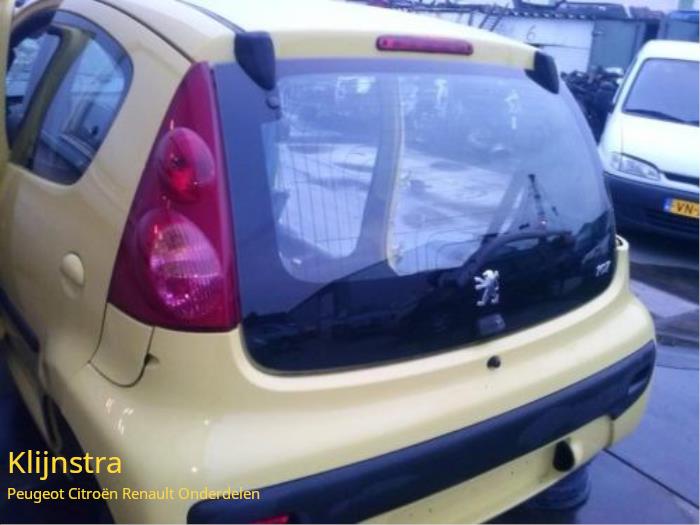 Tailgate from a Peugeot 107 1.0 12V 2006