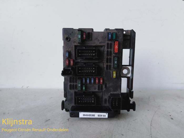 Fuse box Peugeot 307 SW 1.6 16V 6500Y1 DELPHI