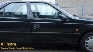 Używane Drzwi prawe przednie wersja 4-drzwiowa Peugeot 405 II (4B) 1.6 SRi,GRi Cena na żądanie oferowane przez Fa. Klijnstra & Zn. VOF