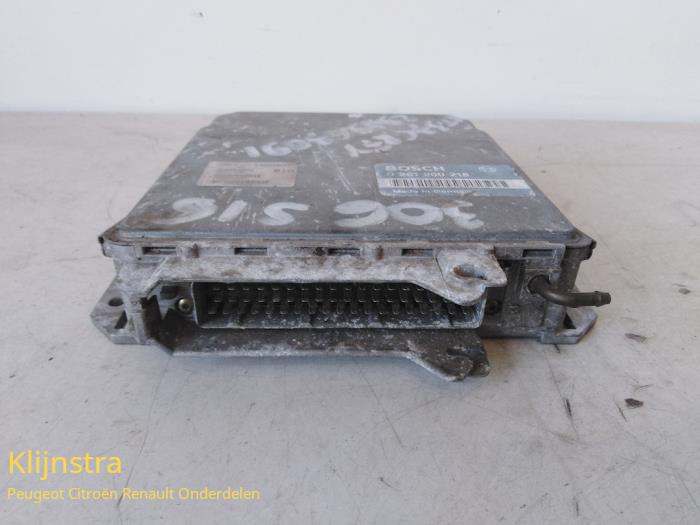 Used Engine management computer Peugeot 306 (7A/C/S) 2.0 S 16 Price € 100,00 Margin scheme offered by Fa. Klijnstra & Zn. VOF