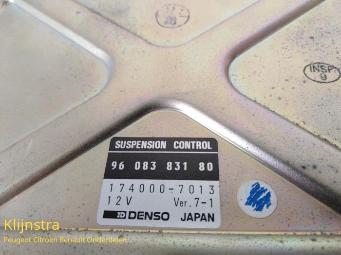 Calculateur De Suspension Denso/Valeo - Réf. 9608383180 - Pour Peugeot 605 - Occasion Fonctionnel - Origine France