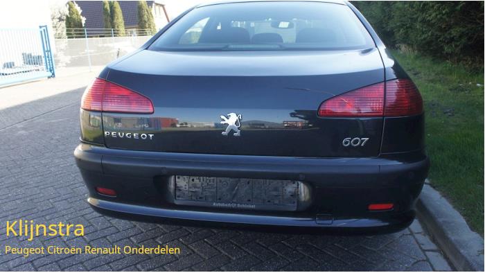 Używane Tylna klapa Peugeot 607 (9D/U) 2.2 16V Cena na żądanie oferowane przez Fa. Klijnstra & Zn. VOF