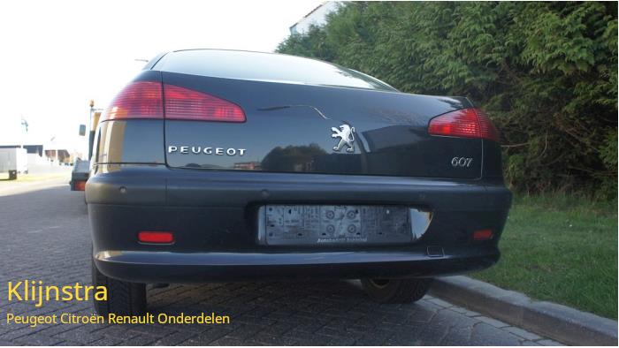 Używane Zderzak tylny Peugeot 607 (9D/U) 2.2 16V Cena na żądanie oferowane przez Fa. Klijnstra & Zn. VOF