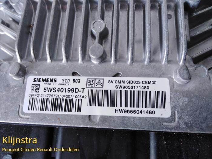 Engine management computer Citroen C5 II Break 2.0 HDiF 16V