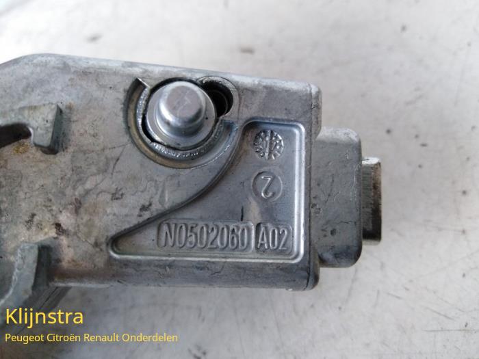 Set of cylinder locks (complete) from a Renault Twingo II (CN) 1.2 2008