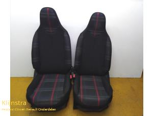 Used Set of upholstery (complete) Peugeot 108 1.0 12V Price on request offered by Fa. Klijnstra & Zn. VOF