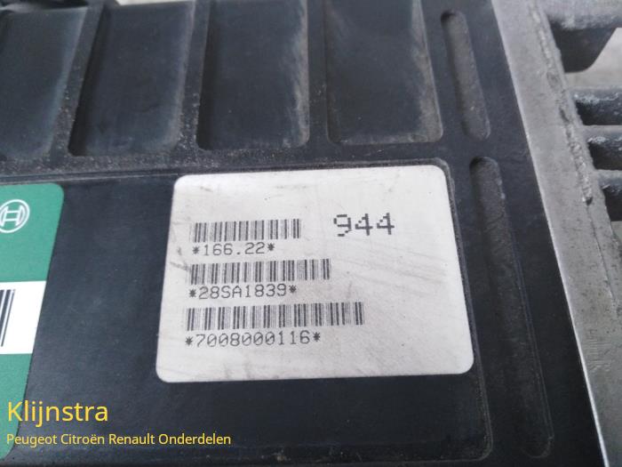 Komputer sterowania silnika Citroen ZX 1.4 - 0280000752 K2D