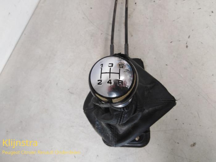 Pommeau Chromé Et Cuir Noir Type Gear Pour Peugeot 406 Coupé - Design Sport Et Confort