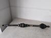 Front drive shaft, right from a Peugeot 308 CC (4B), Convertible, 2009 / 2015 2010
