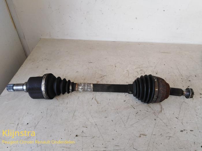 Front drive shaft, left from a Peugeot 607 (9D/U) 2.0 HDiF 16V 2006