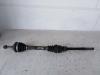 Front drive shaft, right from a Peugeot 206 (2A/C/H/J/S), 1998 / 2012 1.9 D, Hatchback, Diesel, 1.868cc, 51kW (69pk), FWD, DW8B; WJY, 1999-01 / 2006-03, 2CWJYF; 2AWJYF; 2SWJYU 2001