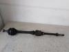 Front drive shaft, right from a Peugeot 206 (2A/C/H/J/S), 1998 / 2012 2.0 GT 16V, Hatchback, Petrol, 1.998cc, 99kW (135pk), FWD, EW10J4; RFR, 1999-04 / 2000-10, 2CRFRE 1999