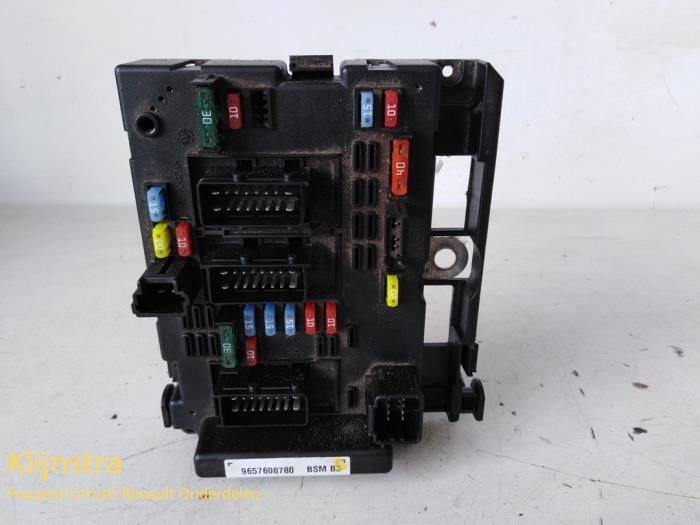 Fuse box Peugeot 307 2.0 HDi 90 - 6500Y1 DELPHI.