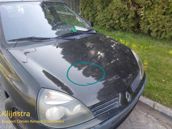 Używane Maska Renault Clio II Societe (SB) 1.5 dCi 80 Cena € 99,00 Procedura marży oferowane przez Fa. Klijnstra & Zn. VOF